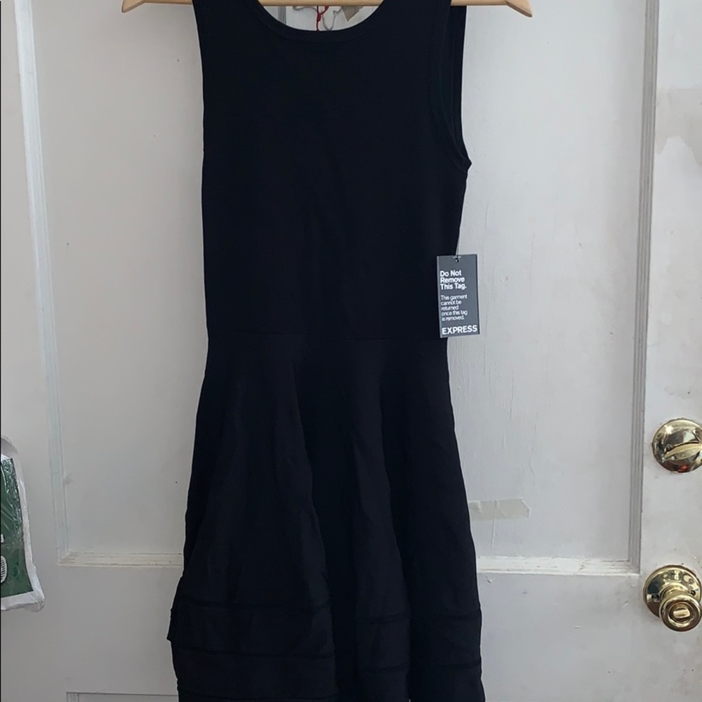 Express black dress